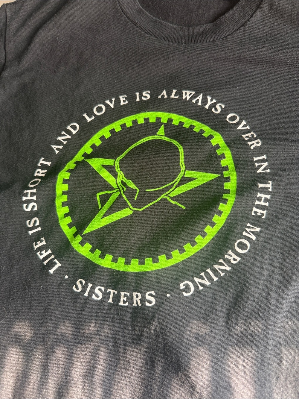 Sisters of Mercy 2023 US Tour Green Shirt